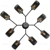 Люстра на штанге Reluce 01405-3.3-08B BK+CR 01405-3.3-08B BK+CR - 5