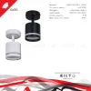 Спот Reluce 53001-9.5-001IL SPOT LIGHT GX53 BK 53001-9.5-001IL SPOT LIGHT GX53 BK - 2