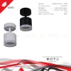 Спот Reluce 53004-9.5-001IL SPOT LIGHT GX53 BK 53004-9.5-001IL SPOT LIGHT GX53 BK - 2