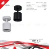 Спот Reluce 53019-9.5-001IL SPOT LIGHT GX53 WT 53019-9.5-001IL SPOT LIGHT GX53 WT - 2