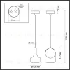 Подвесной светильник Odeon Light Pietra 7010/1C 7010/1C - 6