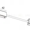 Коннектор гибкий угловой Italline Fantom IT010-4012 black IT010-4012 black - 2