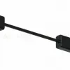 Коннектор гибкий угловой Italline Fantom IT010-4012 black IT010-4012 black - 1
