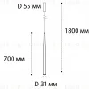 Подвесной светильник Italline IT03-1428 white IT03-1428 white - 2