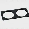 Двойная рамка Italline IT08-8038 black IT08-8038 black - 1