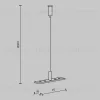 Тросовый подвес Maytoni Basity TRA172SW-R-1B TRA172SW-R-1B - 6