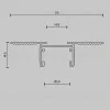 Шинопровод встраиваемый Maytoni Busbar trunkings Basity TRX172-121B TRX172-121B - 7