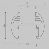Шинопровод накладной/подвесной Maytoni Busbar trunkings Basity TRX172-R-113B TRX172-R-113B - 7