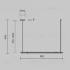 Подвесная люстра Maytoni Plume MOD340PL-L28BS3K MOD340PL-L28BS3K - 7