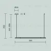 Подвесная люстра Maytoni Plume MOD340PL-L20BS3K MOD340PL-L20BS3K - 8