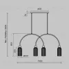 Подвесная люстра Maytoni Antic MOD302PL-04GR MOD302PL-04GR - 6
