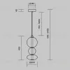 Подвесной светильник Maytoni Futuro MOD307PL-L24BS3K MOD307PL-L24BS3K - 6