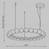 Подвесная люстра Maytoni Ambre MOD331PL-L42BS3K MOD331PL-L42BS3K - 8