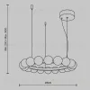 Подвесная люстра Maytoni Ambre MOD331PL-L32BS3K MOD331PL-L32BS3K - 8
