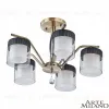 Люстра на штанге Arte Milano Napoli 332646/5 AB+BK 332646/5 AB+BK - 1