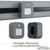 Трековая подсветка Arte Milano Am-track-sockets 380022TLS/LWS Grey 380022TLS/LWS Grey - 5