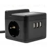 Удлинитель Uniel S-GCD2-1,5SBUH BLACK UL-00011252 S-GCD2-1,5SBUH BLACK - 4