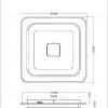 Потолочный светильник Myfar Button MR9001-CL MR9001-CL - 9