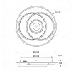 Потолочный светильник Myfar Galatea MR9010-CL MR9010-CL - 9