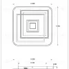 Потолочный светильник Myfar Galatea MR9011-CL MR9011-CL - 9