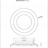 Потолочный светильник Myfar Naiad MR9060-CL MR9060-CL - 8