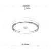 Потолочный светильник Sonex Mitra Led Eterna 7727/76L 7727/76L - 5