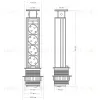 Блок розеток 105S Mebax 00-00001168 00-00001168 - 2