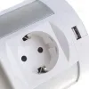 Блок розеток 107J (4 секции, 2 USB и RJ-45) Mebax 00-00001172 00-00001172 - 3