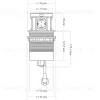 Блок розеток 107J (4 секции, 2 USB и RJ-45) Mebax 00-00001172 00-00001172 - 7
