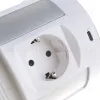 Блок розеток 107J (4 секции, 2 USB А + 2 USB С) Mebax 00-00001171 00-00001171 - 3