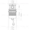 Блок розеток 107J (4 секции, 2 USB А + 2 USB С) Mebax 00-00001171 00-00001171 - 7