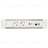 Блок розеток 41T (2 секции, USB + type C + RJ45 + HDMI) Mebax 00-00002594 00-00002594 - 3