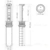 Блок розеток 12J (2 секции, USB type A+C + RJ45 + HDMI) беспроводная зарядка Mebax 00-00002597 00-00002597 - 6