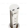 Блок розеток 12J (2 секции, USB type A+C + RJ45 + HDMI) беспроводная зарядка Mebax 00-00002598 00-00002598 - 3