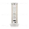 Блок розеток 12J (2 секции, USB type A+C + RJ45 + HDMI) беспроводная зарядка Mebax 00-00002598 00-00002598 - 4