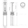 Блок розеток 12J (2 секции, USB type A+C + RJ45 + HDMI) беспроводная зарядка Mebax 00-00002598 00-00002598 - 6