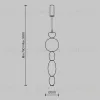 Подвесной светильник Maytoni Adore MOD297PL-L17BS3K MOD297PL-L17BS3K - 7
