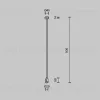 Крепление потолочное одинарное Maytoni Flarity TRA159C-SL1-B TRA159C-SL1-B - 5