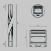 Радиусный профиль Maytoni Led strip ALM-3535R-B-T-180°-0.5M ALM-3535R-B-T-180°-0.5M - 9