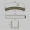 Радиусный профиль Maytoni Led strip ALM-3535R-B-D-45°-1.5M ALM-3535R-B-D-45°-1.5M - 11