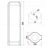 Ландшафтный светильник Arte Lamp Suhail A1646PA-1BK A1646PA-1BK - 3