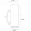 Уличный настенный светильник Arte Lamp Torcular A1807AL-2BK A1807AL-2BK - 3
