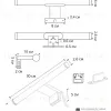 Подсветка для зеркал Arte Lamp Orizzone A2935AP-1BK A2935AP-1BK - 5