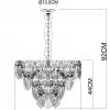 Подвесная люстра Arte Lamp Kapri A4078LM-9CC A4078LM-9CC - 2