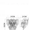 Настенный светильник Arte Lamp Kapri A4078AP-2CC A4078AP-2CC - 3