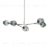 Подвесная люстра Delight Collection Bubble KG0579P-5 smoky KG0579P-5 smoky - 1