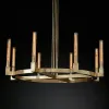 Подвесная люстра Delight Collection Cannele KM0550P-8 brass KM0550P-8 brass - 2