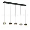 Подвесная люстра Delight Collection Indiana MD22030002-5B black/clear MD22030002-5B black/clear - 1