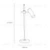Настольная лампа Delight Collection Table lamp MT8906-1T antique brass MT8906-1T antique brass - 7