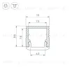 Алюминиевый профиль Arlight SL-MINI-10-2000 ANOD 049017 049017 - 5